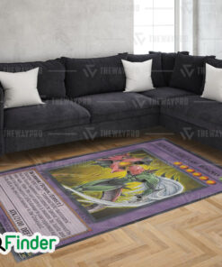 YuGiOh Elemental HERO Flame Wingman Custom Trading Cards Game Rug