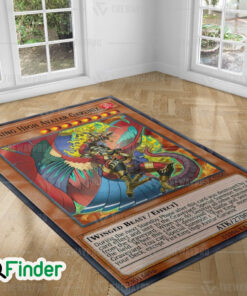 YuGiOh Fire King High Avatar Garunix Custom Trading Card Game Rug