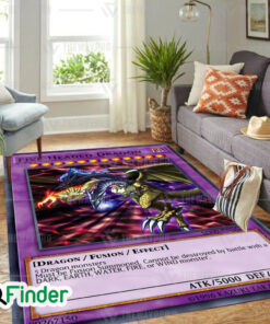 YuGiOh Five Headed Dragon Custom Trading Card Game Rug