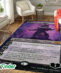 YuGiOh Game MTG Liliana the Last Hope Custom Trading Card Game Rug