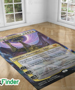 YuGiOh Game MTG Nicol Bolas Dragon God Custom Trading Cards Game Rug