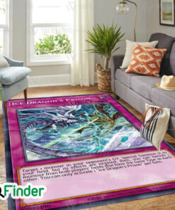 YuGiOh Ice Dragons Prison Custom Trading Card Game Rug