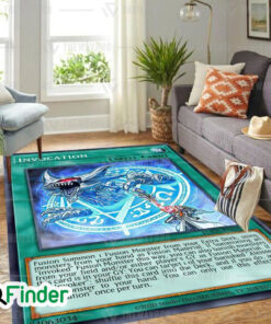 YuGiOh Invocation Custom Trading Card Game Rug