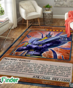 YuGiOh Jinzo Lord Custom Trading Card Game Rug