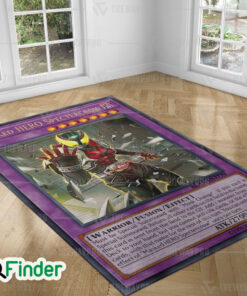 YuGiOh Masked HERO Spectercrow Custom Trading Cards Game Rug
