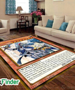 YuGiOh Master Peace The True Dracoslaying King Custom Trading Card Game Rug