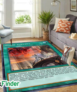 YuGiOh Nadir Servant Custom Trading Card Game Rug