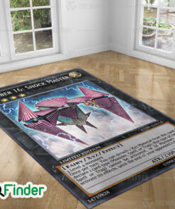 YuGiOh Number 16 Shock Master Custom Trading Cards Game Rug