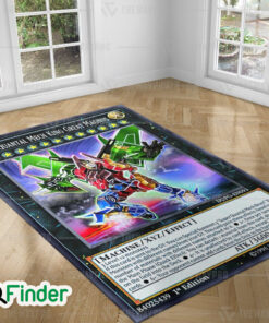 YuGiOh Super Quantal Mech King Great Magnus Custom Trading Cards Game Rug