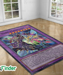 YuGiOh The Dark Magicians Custom Trading Cards Game Rug