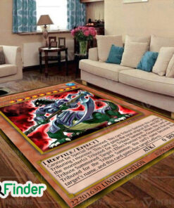 YuGiOh The Tyrant Neptune Custom Trading Card Game Rug