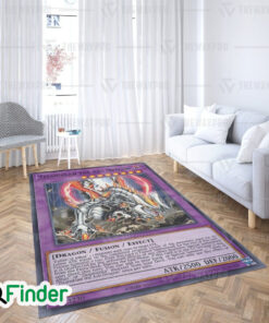 YuGiOh Titaniklad The Ash Dragon Custom Trading Cards Game Rug