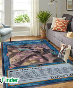 YuGiOh Tri Brigade Ferrijit The Barren Blossom Custom Trading Card Game Rug