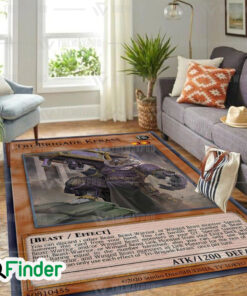 YuGiOh Tri Brigade Kerass Custom Trading Card Game Rug