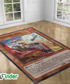 YuGiOh Tri Brigade Kitt Custom Trading Card Game Rug