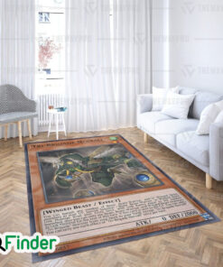 YuGiOh Tri Brigade Nervall Custom Trading Cards Game Rug