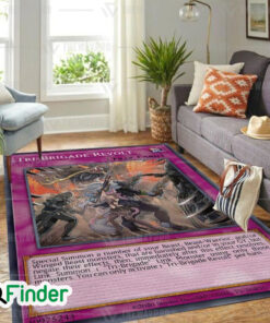 YuGiOh Tri Brigade Revolt Custom Trading Card Game Rug