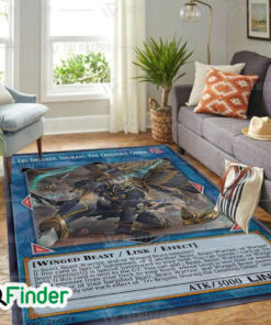 YuGiOh Tri Brigade Shuraig The Ominous Omen Custom Trading Card Game Rug 1