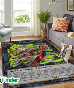 YuGiOh Zoodiac Boarbow Custom Trading Card Game Rug