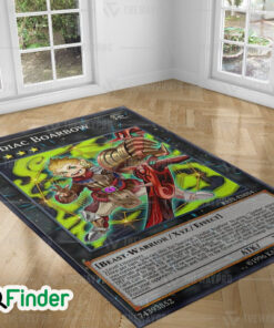YuGiOh Zoodiac Boarbow Custom Trading Cards Game Rugs