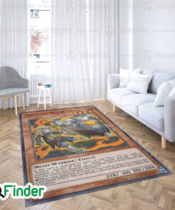 YuGiOh Zoodiac Ramram Custom Trading Cards Game Rug