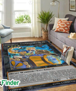 YuGiOh Zoodiac Tigermortar Custom Trading Card Game Rug