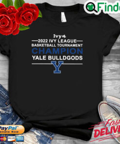 2022 Ivy League Basketball Tournament Champion Yale Bulldgods Shirt