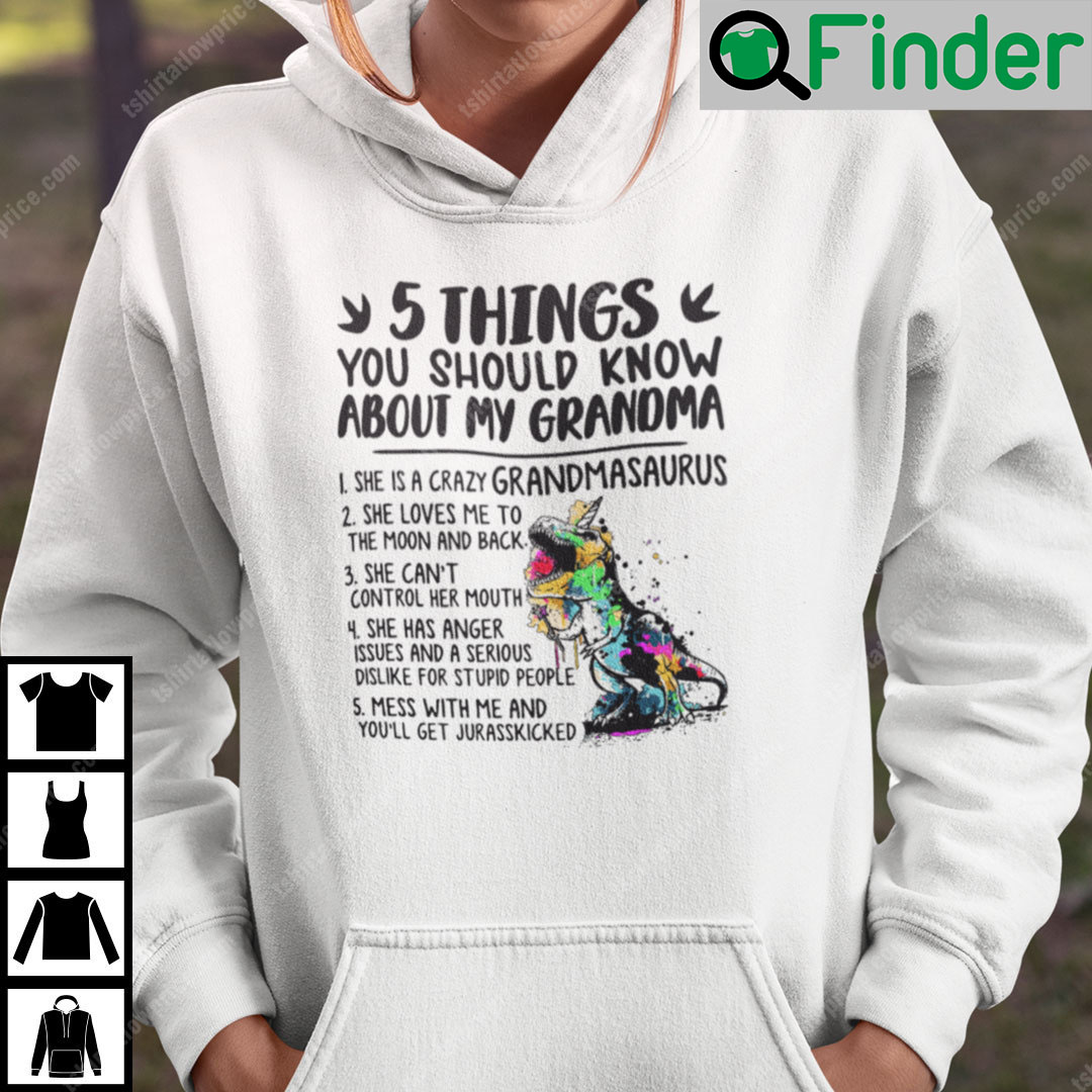 5 Things You Should Know About My Grandmasaurus Hoodie 5 Things You Should Know About My Grandmasaurus Hoodie