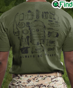 5.11 Ukraine T Shirt Always Be Ready