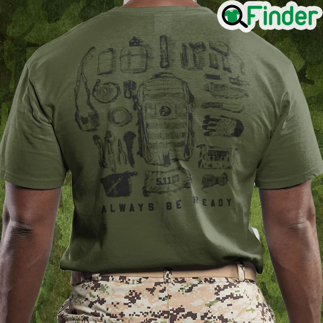 5.11 Ukraine T Shirt Always Be Ready 5.11 Ukraine T Shirt Always Be Ready