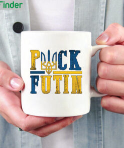 Anti Putin Puck Futin Support Ukraine Mug