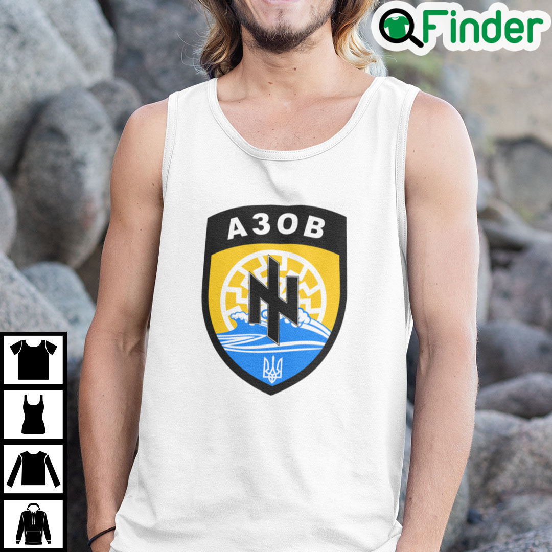 Azov Battalion Tank Top Ukraina Azov Battalion A30b Azov Battalion Tank Top Ukraina Azov Battalion A30b
