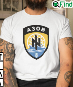 Azov Battalion Tee Shirt Ukraina Azov Battalion A30b