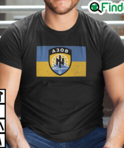 Azov Battalion Unisex T Shirt Ukraina Azov Battalion A30b