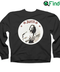 Barefoot Madonna Joan Baez sweatshirt