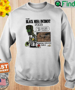 Bart Simpson The Black Mesa Incident 2003 Sweatshirt