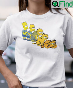 Bart To Garfield Animorph T Shirt