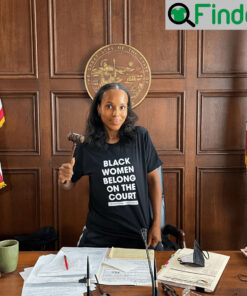 Black Women Belong On The Court Shirt