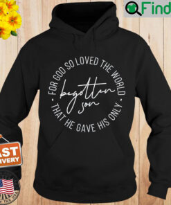 Christian Easter Bible Quote Family Matching Easter Jesus Hoodie