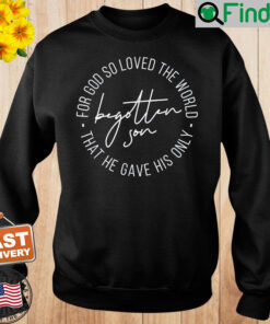 Christian Easter Bible Quote Family Matching Easter Jesus Sweatshirt