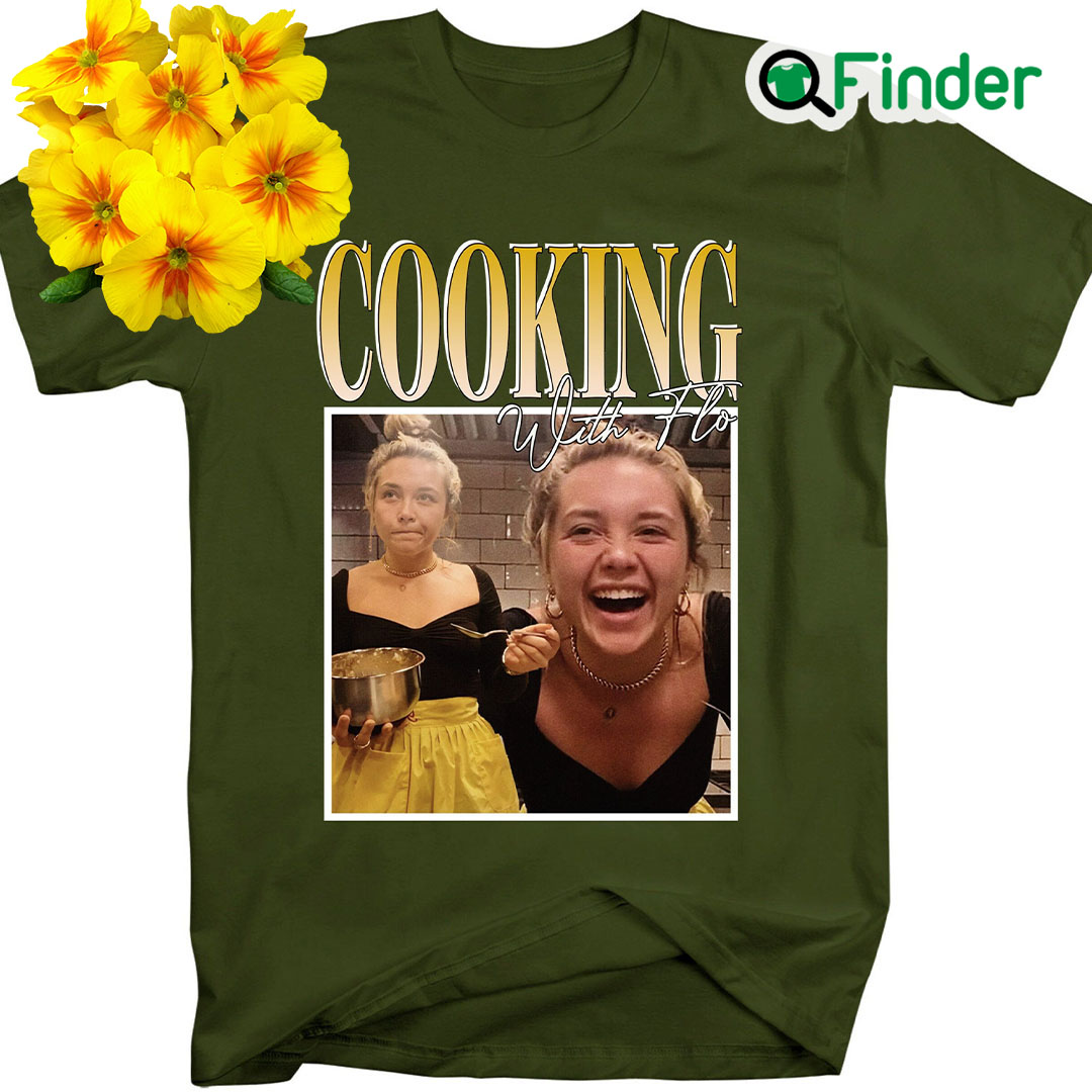 Cooking With Flo Retro Vintage Unisex T Shirt Cooking With Flo Retro Vintage Unisex T Shirt