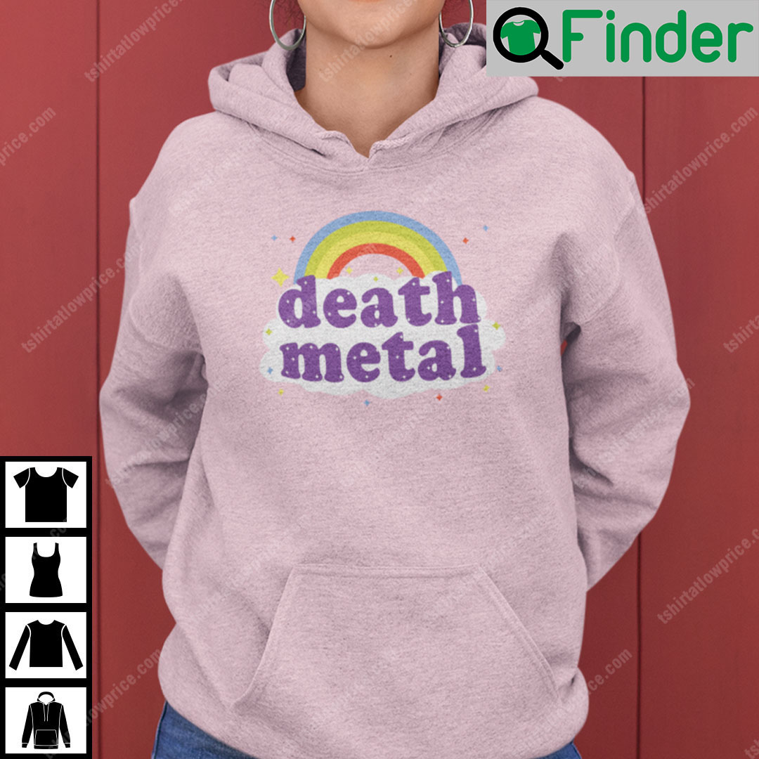 Death Metal Rainbow Hoodie Death Metal Rainbow Hoodie