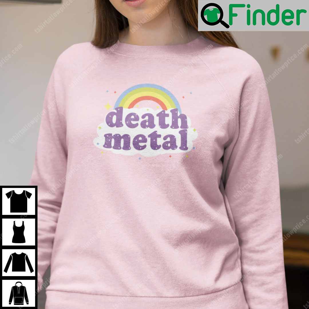 Death Metal Rainbow Sweatshirt Death Metal Rainbow Sweatshirt
