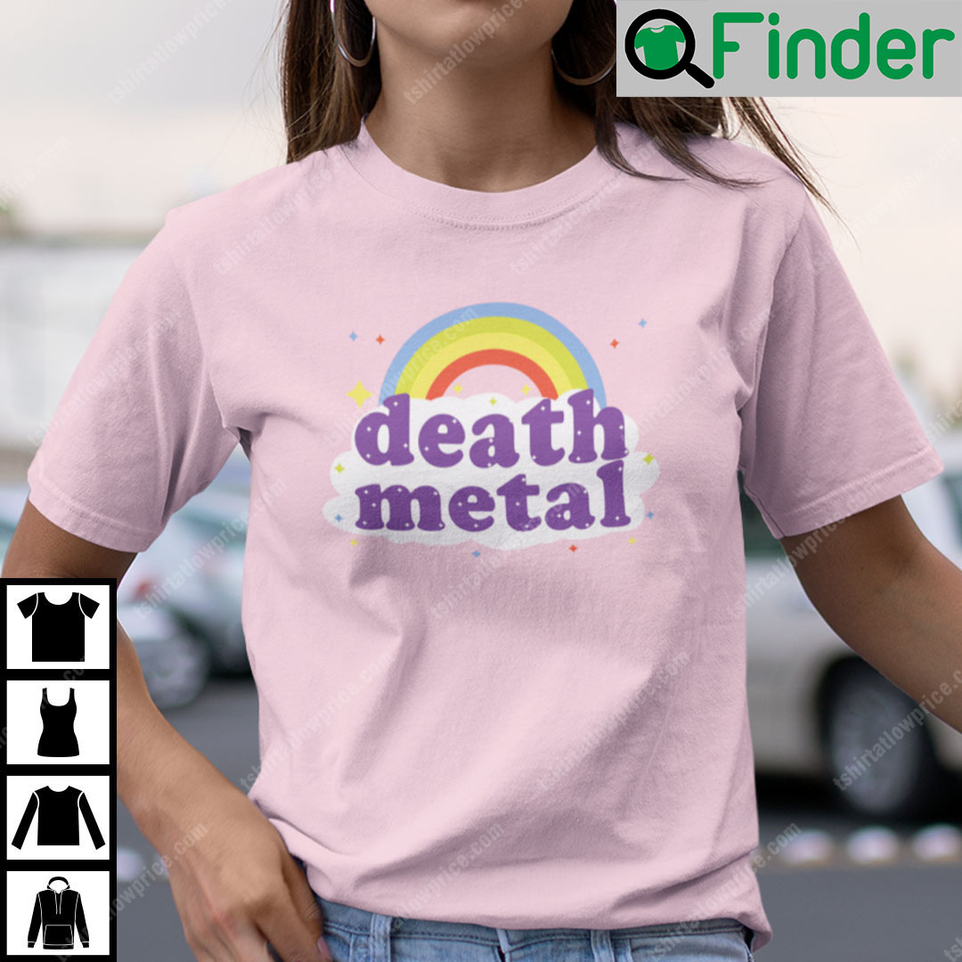 Death Metal Rainbow Tee Shirt Death Metal Rainbow Tee Shirt
