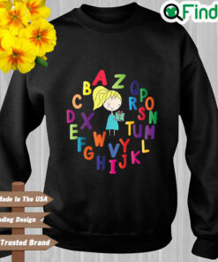 Elemeno Alphabet Kindergarten Pre School Fridge Magnets Sweatshirt