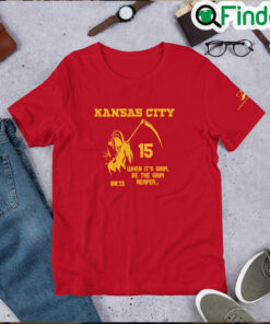 Grim Reaper Chiefs Football Man Cave Patrick Mahomes T Shirt