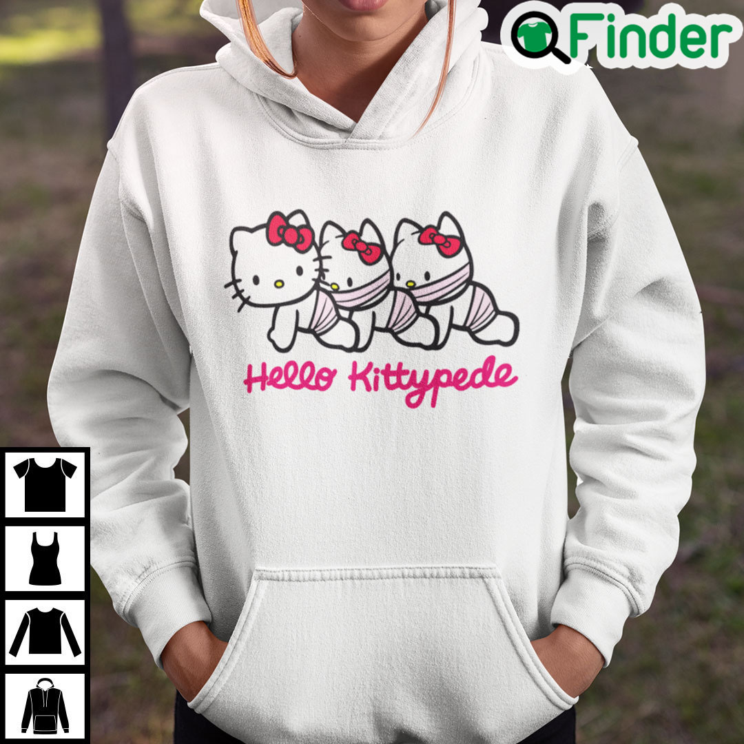 Hello Kittypede The Human Centipede Hoodie Hello Kittypede The Human Centipede Hoodie