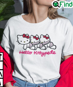 Hello Kittypede The Human Centipede Shirt