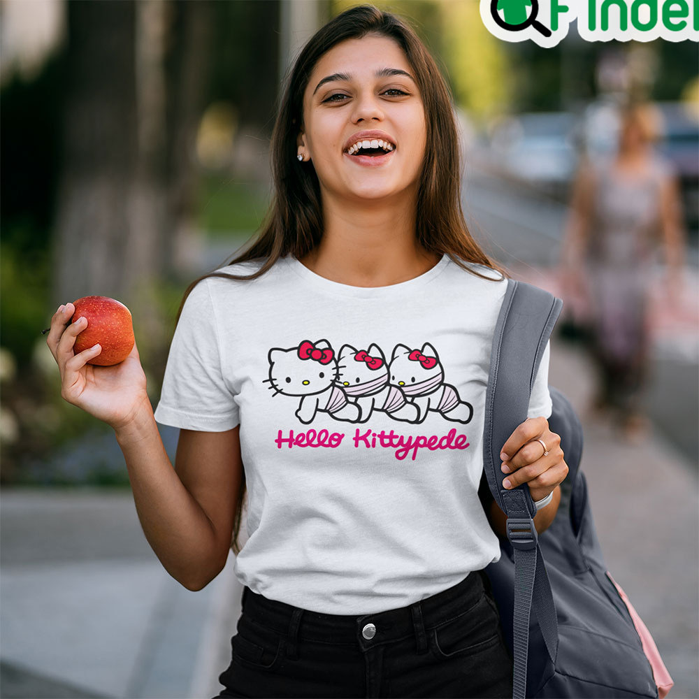 Hello Kittypede The Human Centipede T Shirt Hello Kittypede The Human Centipede T Shirt