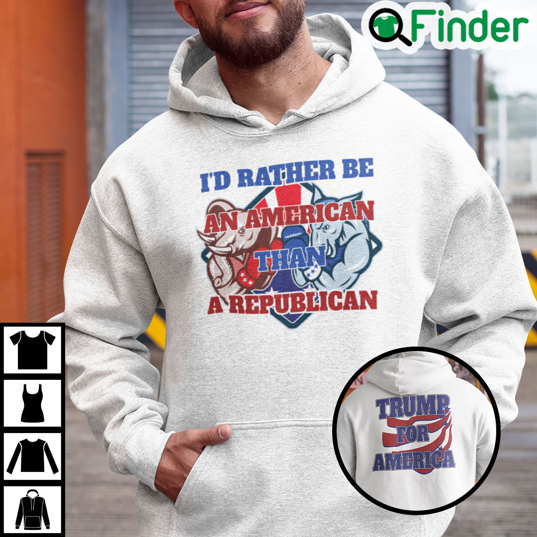 Id Rather Be A Russian Than A Democrat Hoodie Id Rather Be A Russian Than A Democrat Hoodie